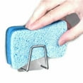 thumbnail image 5 of JKLOP Stainless Steel Kitchen Sponge Holder Brush Soap Dishwashing Liquid Drainer for Home & Kitchen, 5 of 7
