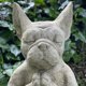 thumbnail image 4 of Estatua de jardín de Bulldog Francés, artesanías de resina para meditación al aire libre, recuerdos para perros, figuras de perros brillar  Electrónica, 4 of 5