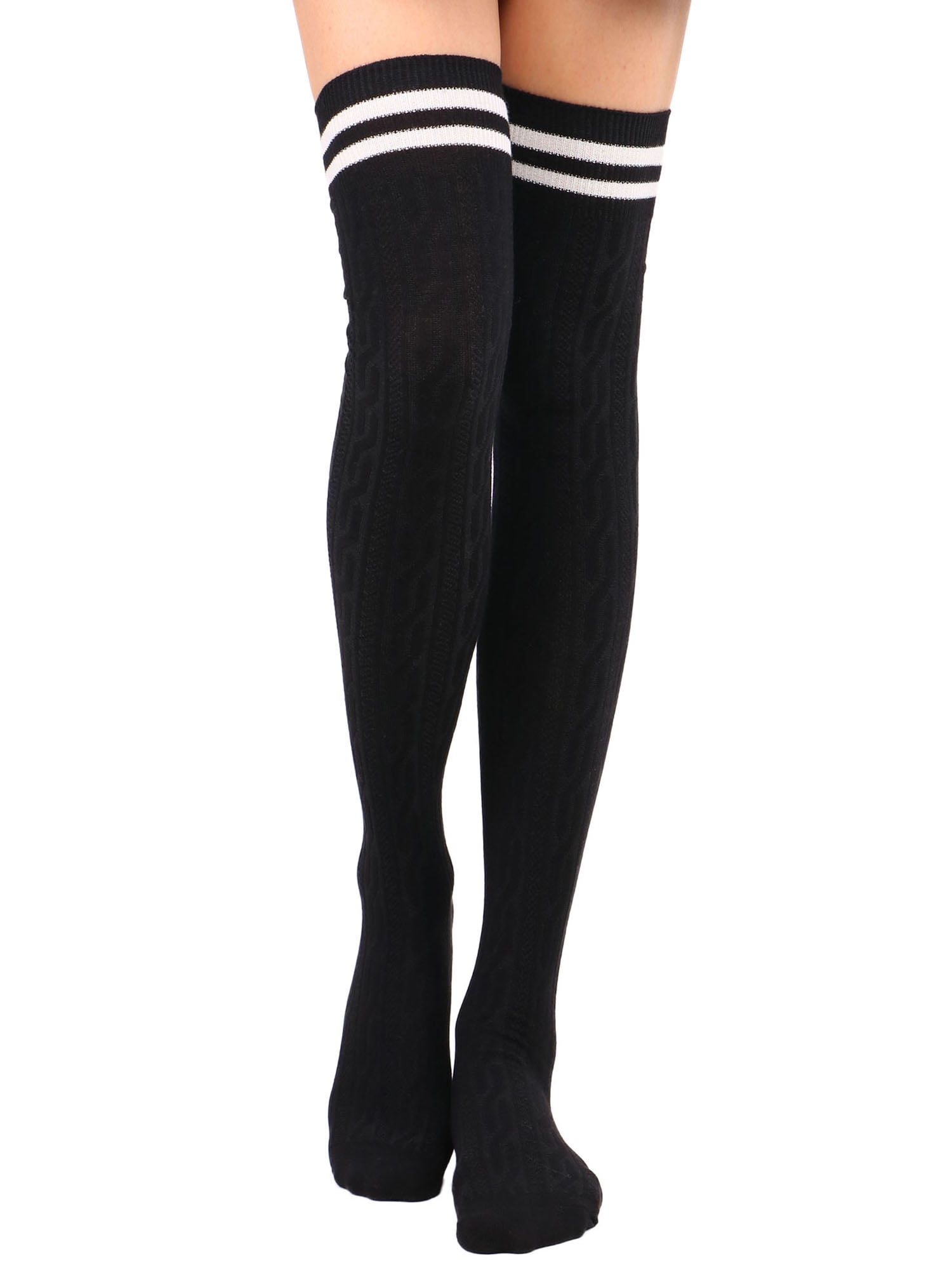 Women Crew Socks Thigh High Knee Lion Toy Long Tube Dress Legging Casual Compression Stocking