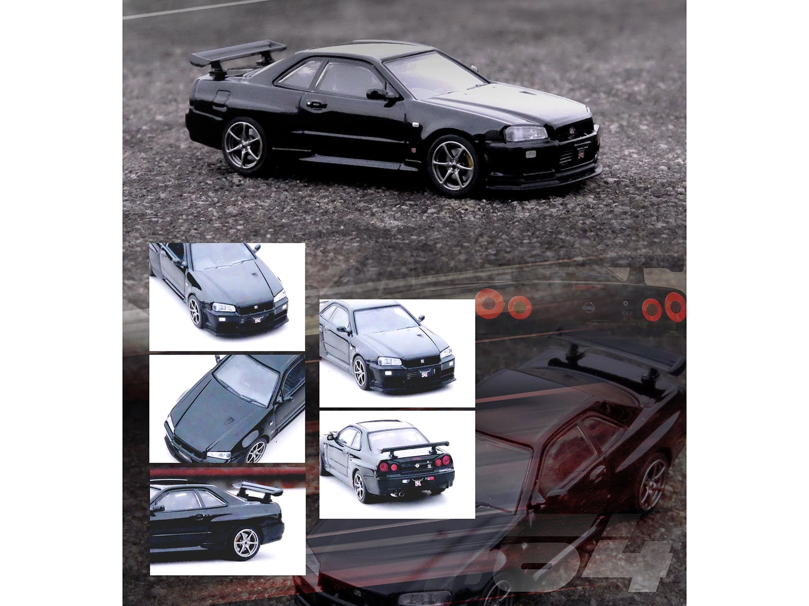 3台セットINNO MODEL Nissan スカイライン GT-R (R34) INNO MODEL NISSAN SKYLINE GT-R (R34) #3 