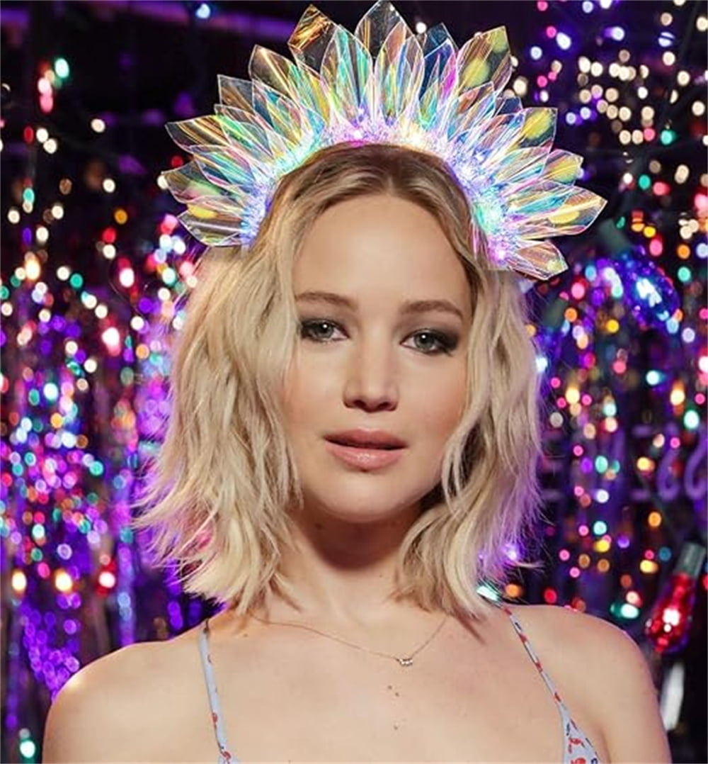 Light Up Star Headband LED Glow Costume Rave Hair Accessories Women Amazon.com: GORTIN Light Up Star Headband LED Headpiece Rave  main image 3