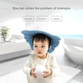 thumbnail image 6 of SAYOO Baby Bath Cap Shower Visor Protect Eye Ear Adjustable Waterproof Shampoo Hat, 6 of 9