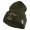 Olive, variant on US Navy Retired Military Embroidered 12 inch Cuffed Knit YP Long Beanie - Navy OSFM