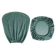 thumbnail image 2 of Split Office Chair Cover Waterproof Universal Washable Computer Desk Chair Protective green, 2 of 9