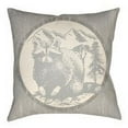 thumbnail image 3 of Artistic Weavers Lodge Cabin Raccoon Ridge Pillow Poly Filled 22' x 22', 3 of 9