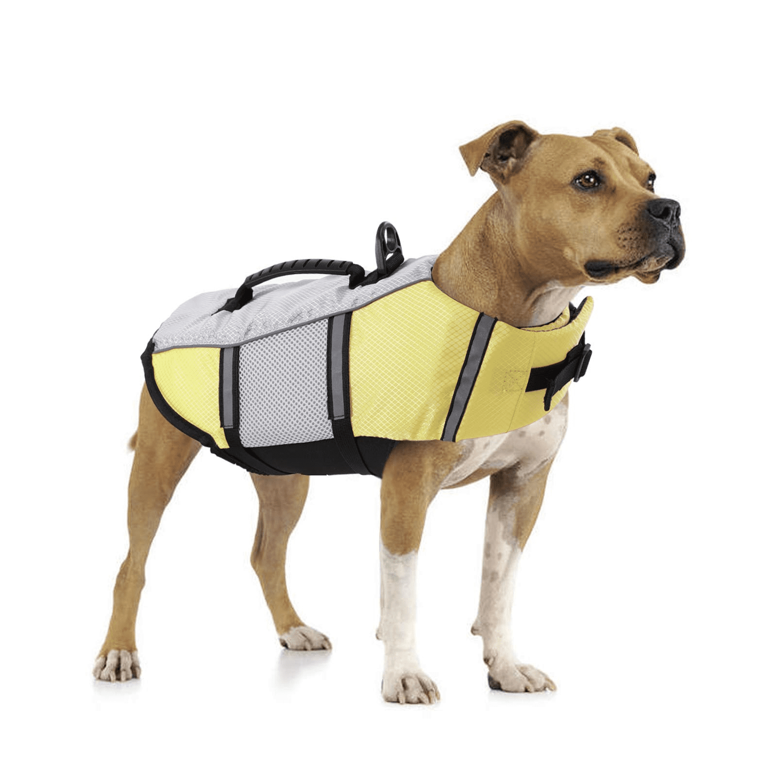 Qbleev Dog Life Jacket Pet Life Vest For Swimming Pool Float Coat 