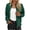 Green, variant on Faux Suede Bomber Jacket for Women Fashion Zip Up Long Sleeve Oversized Trendy Winter Clothing Outerwear Coats