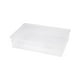 thumbnail image 2 of Caja de almacenamiento transparente de documentos a prueba de escritorio | Organizador de archivos A4 duradero | Portalimas transparentes resistentes a la humedad | Tamaño grande abierto 31x22x5 cm, 2 of 3
