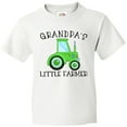 thumbnail image 3 of Inktastic Grandpa's Little Farmer- Green Tractor Youth T-Shirt, 3 of 5