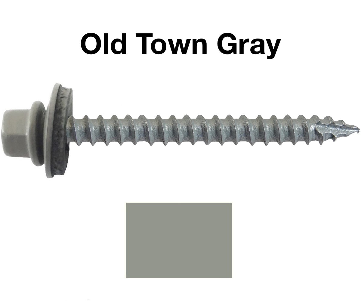10x2 Hex Head Sheet Metal Screws Neoprene Washer 25 Roofing screws