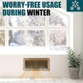 thumbnail image 4 of Floor Register 4x10, 4 Pack Floor Register Vents,Heavy Duty Steel Walkable Floor Grates,Adjustable Decor Grate, 4 of 5