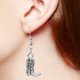 thumbnail image 3 of par de pendientes de vaquera, joyería occidental, pendientes de bota de vaquero, pendientes colgantes, joyería de vaquera, 3 of 6