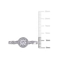 thumbnail image 7 of Everly Women's Diamond 10K White Gold Engagement Ring, 7 of 7