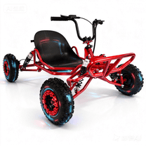 Zyliathor Gas Off-Road Go Kart, 28 MPH, Hydraulic Disc Brake, Double-Wishbone Suspension, 400 lb Capacity
