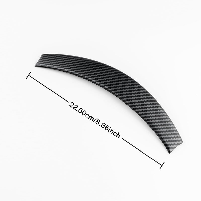 For Tesal Model Y Juniper 2025 Model 3 Highland 2024 Carbon Fibre Car Steering Wheel Cover Sticker Above Steering Wheel Decorati