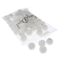 thumbnail image 1 of 50 unidades/paquete de pelotas de tenis de mesa de , pelotas de práctica Pong, blanco y naranja Zulema Bolas de tenis de mesa de 50 piezas., 1 of 6