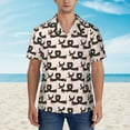 thumbnail image 4 of Haiem Cute Puppy Printed Hawaiian Shirt for Men - Men’s Casual Beach Summer Shirts - Stretch Fabric with Modern Fit-3X-Large, 4 of 9