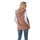 thumbnail image 4 of Chaqueta de felpa con capucha para mujer, chaleco de color sólido europeo y americano de longitud media, nuevo estilo caliente, otoño e invierno, 2023, 4 of 4