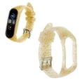 thumbnail image 4 of Correa de repuesto compatible Band 5 Soft Sports Wristband Strap Bracelet Fit Watch - Multicolor opcional Oro, 4 of 9
