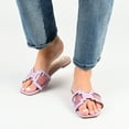 thumbnail image 6 of Journee Collection Womens Jamarie Tru Comfort Foam Slip On Slide Flat Sandals, 6 of 6