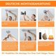 thumbnail image 5 of Kit para colgar hamaca, gancho para silla hamaca, correas para hamaca, columpio interior, columpio sensorial, saco de arena, yoga, gimnasio, 5 of 5