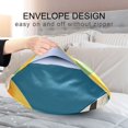 thumbnail image 4 of Yayeee Pillowcase Standard Size Set of 2 Satin Wrinkle Resistant Pillow Case, Yellow Glasses, 4 of 7