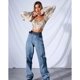 thumbnail image 5 of Ichuanyi liquidación moda sexy cuello estampado para mujeres Camisa de manga larga ICHUANYI WER2023082209109, 5 of 9