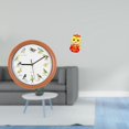 thumbnail image 2 of Reloj de pared con pájaro cantor y sonido, reloj decorativo con estatua de serpiente china, artesanía única, adecuado para sala de estar, dormitorio,, 2 of 8
