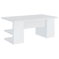 thumbnail image 6 of Alice 71-inch 4-shelf Engineered Wood Writing Desk White, 6 of 10
