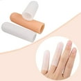 thumbnail image 2 of Lubelski 1Pair Souple Silicone Pouce Couvre Tubes Hydratant Doigts Manches Protecteurs, 2 of 7