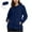 Blue, variant on Rain Jacket Women Sevevn Women's Lightweight Hooded Raincoat Waterproof Packable Active Outdoor Rain Jacket (3XL-5XL)