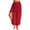 Red, variant on Womens Dance Party Bloomers Pants India Side Slit Trousers Red One Size