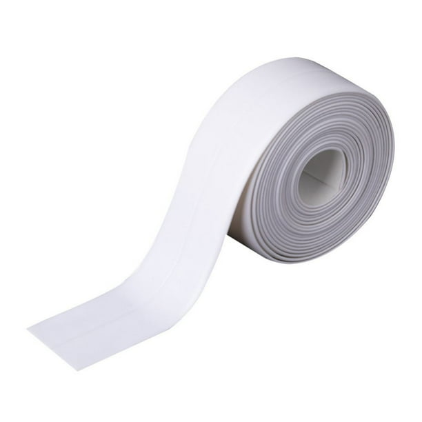 Bath & Kitchen Caulk Tape Sealant Strip,PVC Self Adhesive Tub and Wall ...