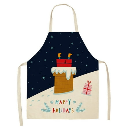

FanSyZe Clearance Welding Apron for Men with Sleeves Waterproof Apron with Sleeves Apron Christmas Apron Adult Santa Linen Apron Xmas Holiday Decorative Costume Accessory