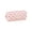 Pink, variant on HONHUZH Pencil Pouch Quilted Cherry Pattern Zipper Pencil Case with Name Tag for Students Stationery Organization
