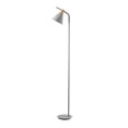 thumbnail image 1 of Lámpara de Piso Moderna Decolamp Metal Gris con Foco E26 de 7W S3018, 1 of 3