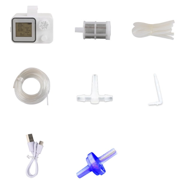 Kit Automático Riego Por Goteo Con Temporizador para Plantas Interior (20 Flecha Caída)