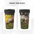 thumbnail image 3 of Saiise Pikmin Print Travel Coffee Mug 16oz,Insulated Coffee Mug to Go,Reusable Coffee Travel Mug with Seal Lid,Vacuum Stainless Steel Coffee Cups for Hot/Ice Coffee Tea, 3 of 8