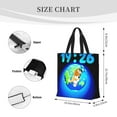 thumbnail image 3 of Silaia Bluey Print Tote Bag for Women Girls, Large Capacity Reusable Grocery Shoulder Bag,Washable Beach Bag,Shoulder Bag for Shopping, School, Work, 3 of 7