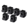 thumbnail image 4 of 6 clips magnéticos para cables, organizadores de cables adhesivos. Negro, 4 of 9