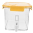 thumbnail image 5 of NICEXMAS Water Dispenser for Fridge with Ice Cube Infusion Round Body Orange 1Pcs, 5 of 8