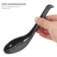 thumbnail image 5 of 6pcs Soup Spoon Chinese Japanese Spoons for Ramen Pho Wonton Deep Oval Hook for Pho Ramen Noodles ( Frosted Surface Hook Style ), 5 of 7