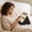 Black, variant on Emdiqzs Tablet Stand Pillow Stand Soft Cushion Device Holder Adjustable for iPad Phone Tablet Desktop Window Side Gray Brown Burgundy Black