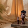 thumbnail image 3 of Soporte Incienso Estatua Cabeza Mujer Flujo Aire Decorativo, 3 of 9