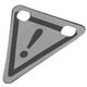 thumbnail image 5 of Placa triangular reflectante Higoodz para bicicleta señal reflectante triangular de seguridad nocturna magnética alta visibilidad, 5 of 8