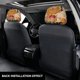 thumbnail image 3 of Recreo Funda Protectora Universal para Reposacabezas de Coche, Funda Elástica para Reposacabezas de Asiento de Auto, Funda de Tela Antipolvo, Accesorios de Interior 2 Piezas, 3 of 6