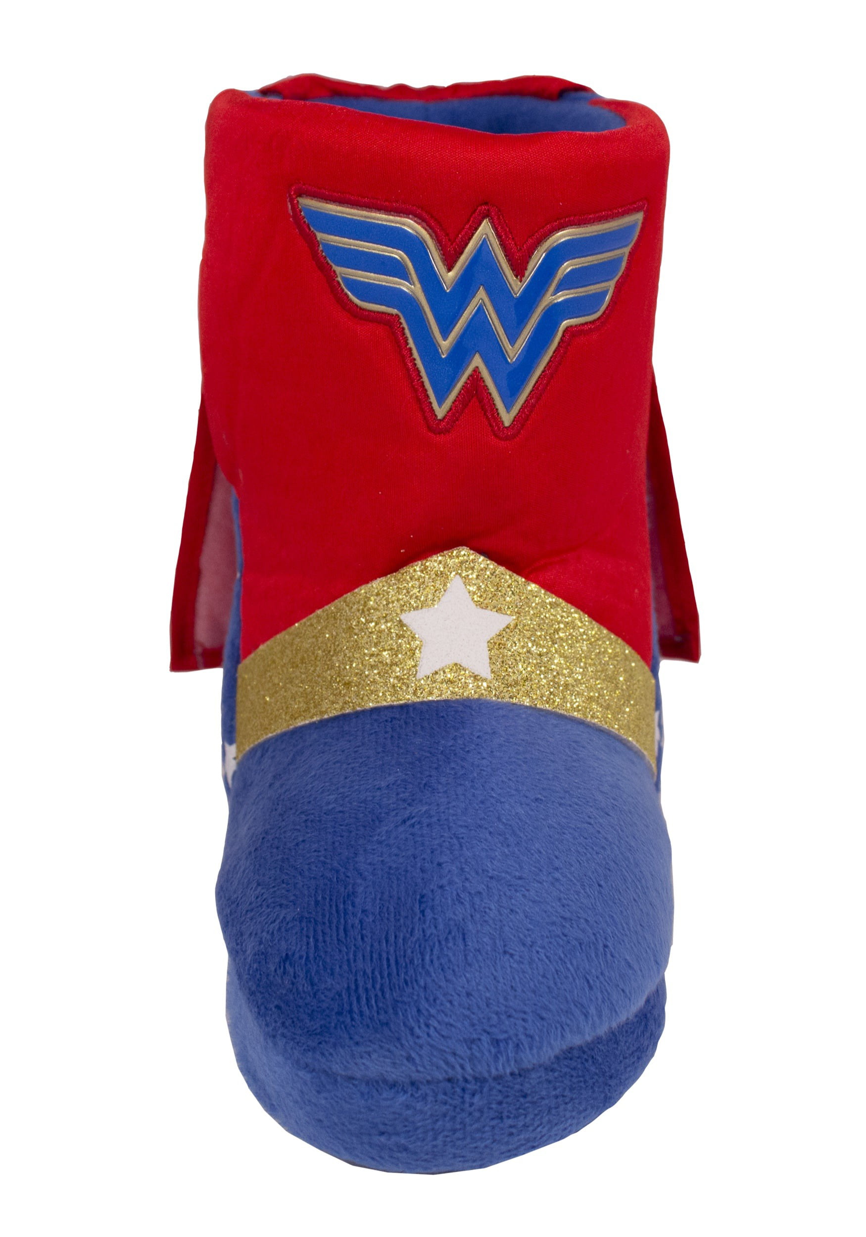 Wonder Woman Caped Child Boot Slippers 