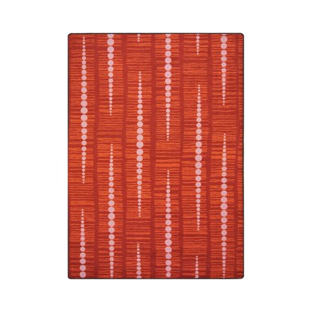 Kid Essentials - Teen Area Rugs Recoil, 7'8" x 10'9", Red
