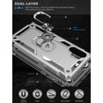 thumbnail image 1 of GREATRULY Ring Kickstand Phone Case for Samsung Galaxy Note 10 Plus,Heavy Duty Dual Layer Drop Protection Galaxy Note, 1 of 5