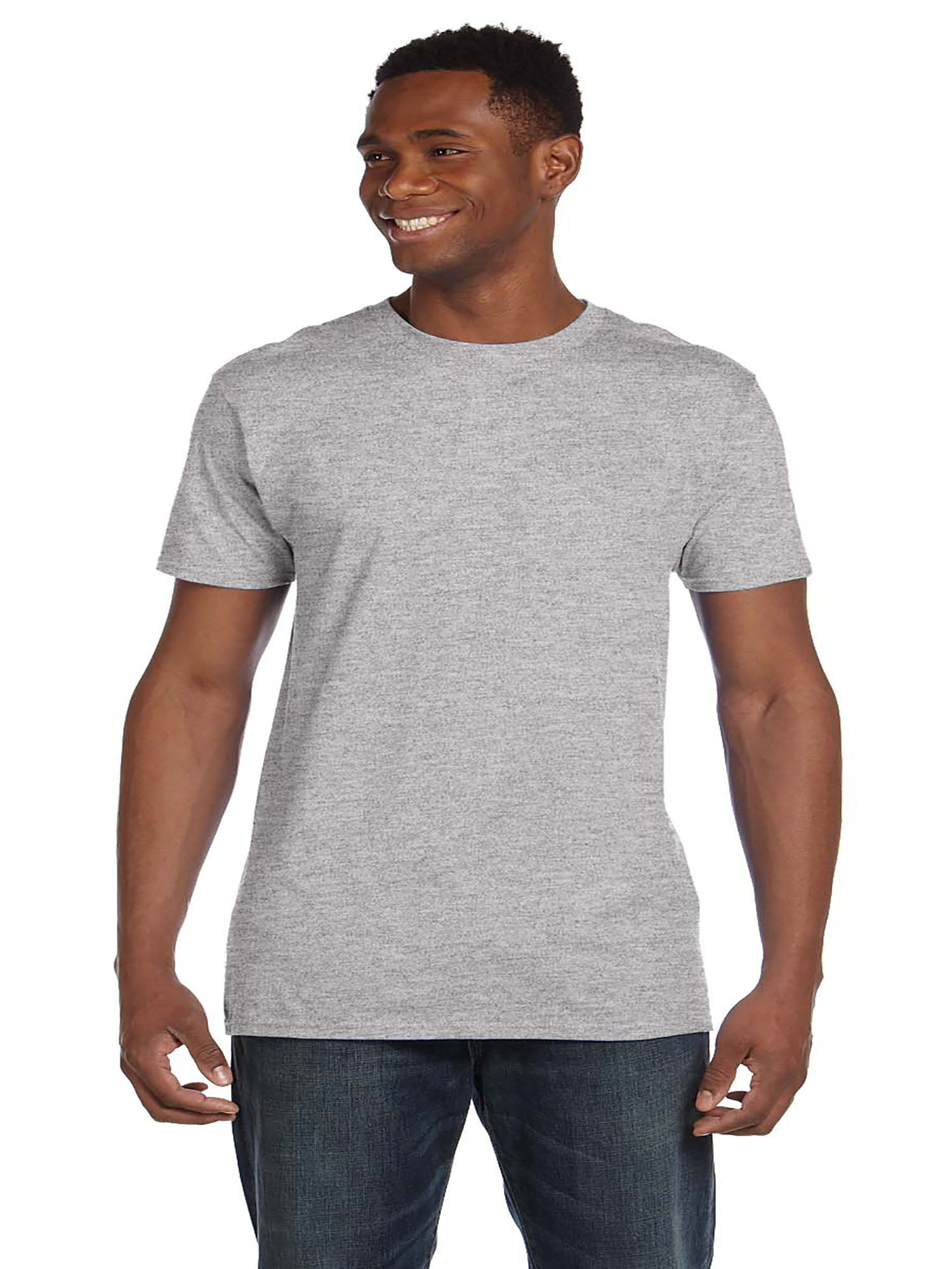 Hanes Mens Nano T T Shirt 100% Cotton Lightweight Tee S M L XL 2XL 3XL 4980 